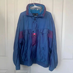 VTG Nevica Ski Snowboard Jacket Men’s 44 XL Frontline FS22 Recco Reflective Blue